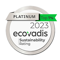 Ecovadis 2023 - Platinum